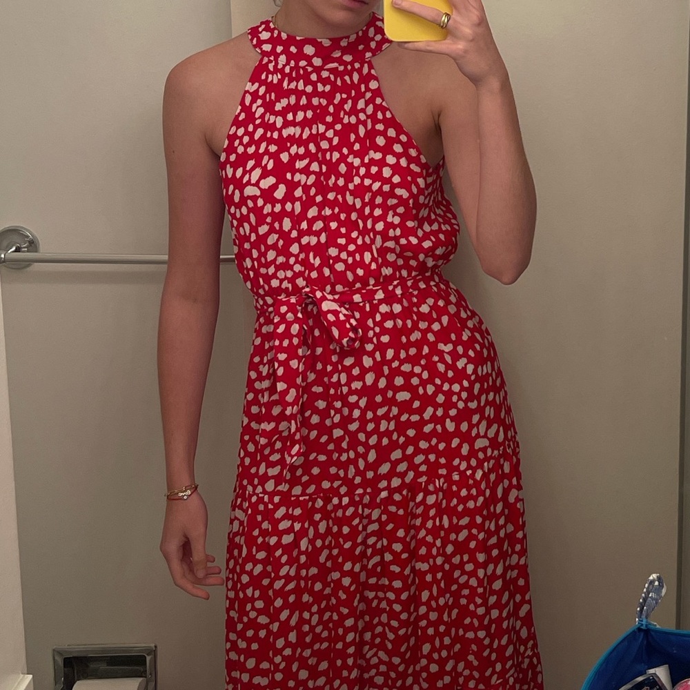 Shein halter maxi dress